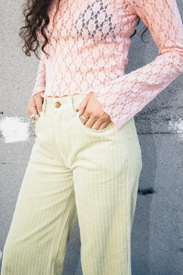 Margo Cropped 5-Pocket Pant - Elm - Image 4
